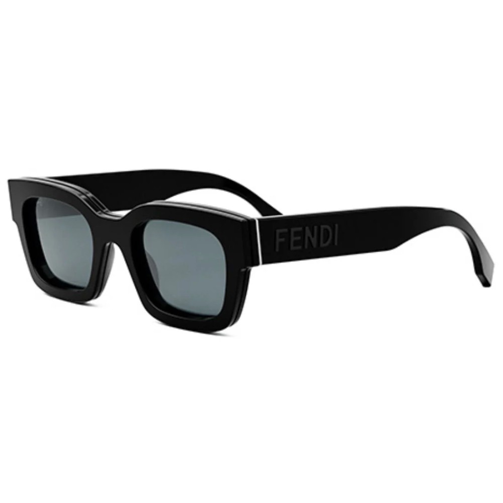 Fendi FE40119F - 01V - 53 Napszemüvegek Fekete Szögletes