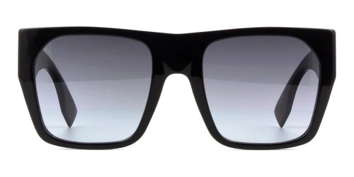 Fendi FE40124F - 01B - 57 Napszemüvegek Fekete Szögletes