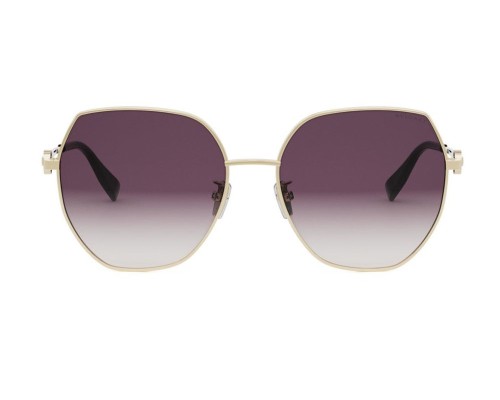 Bvlgari BV40035U - 33T - 58 Napszemüvegek Arany, Fekete Szögletes