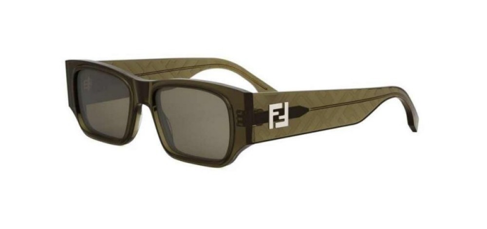 Fendi FE40144I - 96N - 54 Napszemüvegek Zöld Szögletes