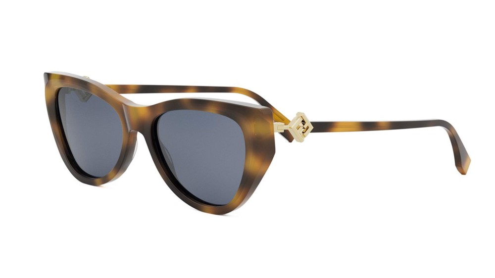 Fendi FE40149I - 53V - 54 Napszemüvegek Havanna Cat Eye (Macskaszem)
