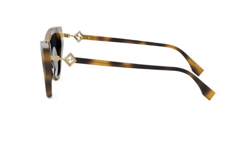 Fendi FE40149I - 53V - 54 Napszemüvegek Havanna Cat Eye (Macskaszem)