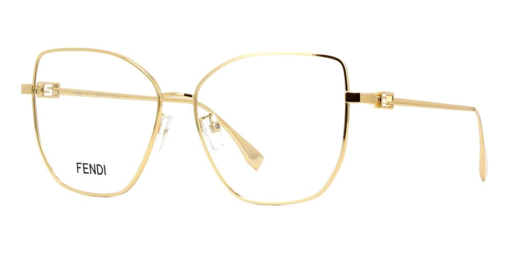 Fendi FE50084U - 030 - 56 Optikai keretek Arany Szögletes