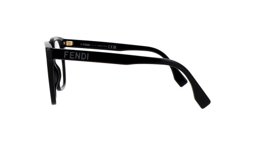 Fendi FE50087I - 001 - 54 Optikai keretek Fekete Szögletes