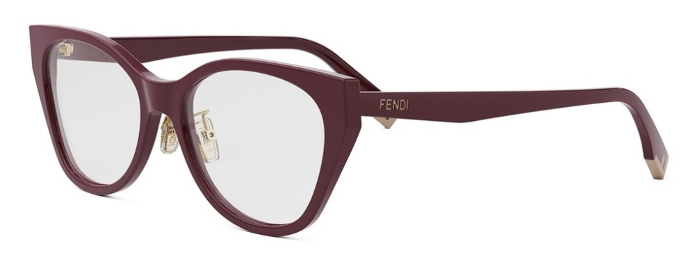 Fendi FE50120F - 069 - 54 Optikai keretek Piros Cat Eye (Macskaszem)