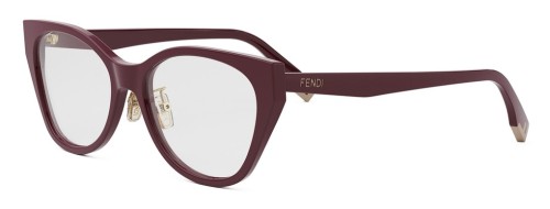 Fendi FE50120F - 069 - 54 Optikai keretek Piros Cat Eye (Macskaszem)
