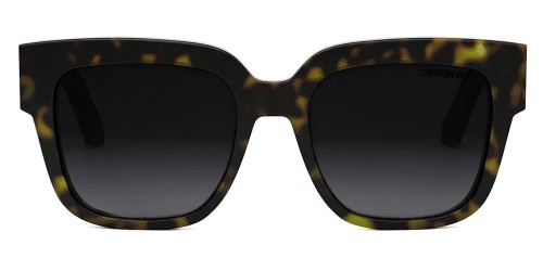 Dior DIORESILLE S1F - 20A1 O - 55 Napszemüvegek Dark Havanna, Arany Szögletes