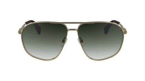 Lanvin LNV134S - 734 - 59 Napszemüvegek Arany, Dark Havanna Pilóta (Aviator)