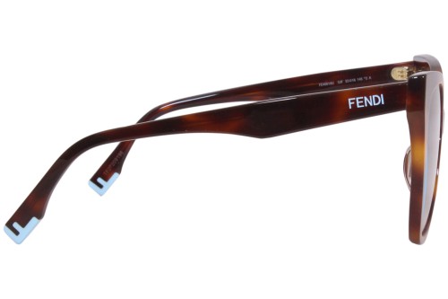 Fendi FE40010U - 53F - 55 Napszemüvegek Havanna Cat Eye (Macskaszem)