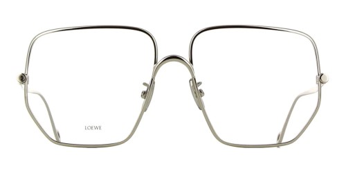 Loewe LW50079U - 016 - 58 - KÉK-IBOLYA FÉNYT SZŰRŐ LENCSÉKKEL Optikai keretek Ezüst Szögletes