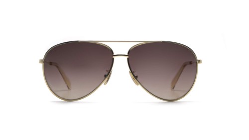 Celine CL40062U - 30D - 61 - POLARIZÁLT LENCSÉKKEL Napszemüvegek Arany Pilóta (Aviator)
