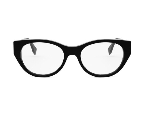 Fendi FE50099I - 001 - 53 Optikai keretek Fekete Cat Eye (Macskaszem)