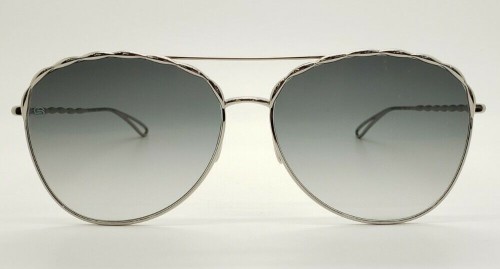 Elie Saab ES008/S - 84J 5B - 59 Napszemüvegek Ezüst Pilóta (Aviator)