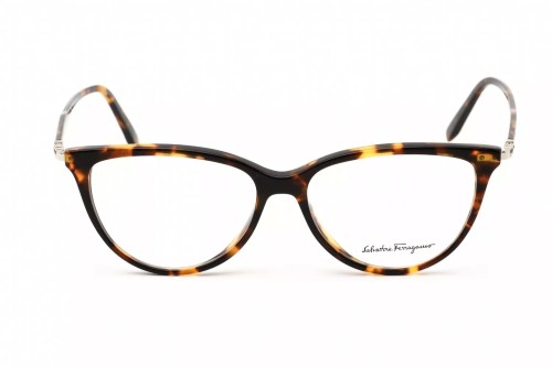 Salvatore Ferragamo SF2870 - 219 - 53 Optikai keretek Havanna Cat Eye (Macskaszem)