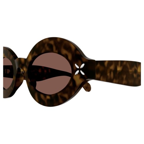 Alaia AA0059S - 003 - 49 Napszemüvegek Mintás,Barna Cat Eye (Macskaszem)