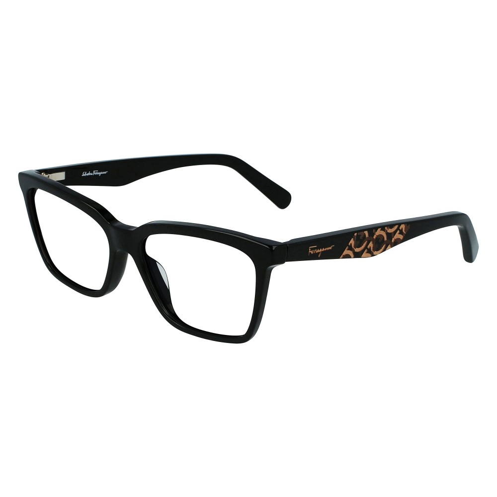 Salvatore Ferragamo SF2904 - 001 - 55 Optikai keretek Fekete Szögletes