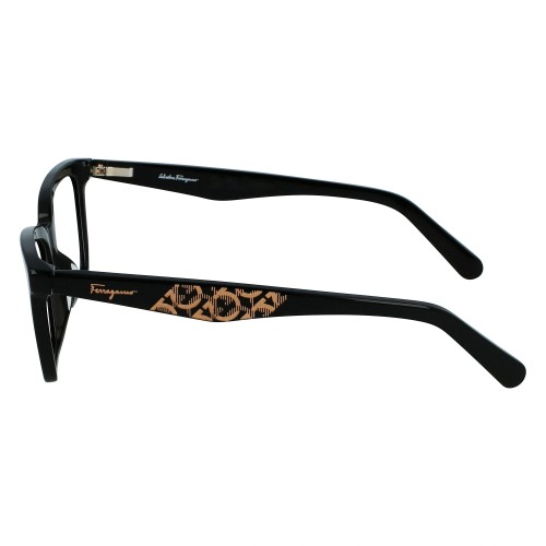 Salvatore Ferragamo SF2904 - 001 - 55 Optikai keretek Fekete Szögletes