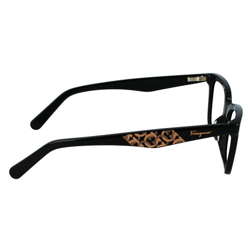 Salvatore Ferragamo SF2904 - 001 - 55 Optikai keretek Fekete Szögletes