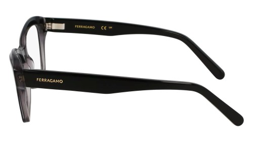 Salvatore Ferragamo SF2951N - 022 - 53 Optikai keretek Fekete Cat Eye (Macskaszem)