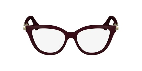 Salvatore Ferragamo SF2974 - 601 - 52 Optikai keretek Bordó Cat Eye (Macskaszem)
