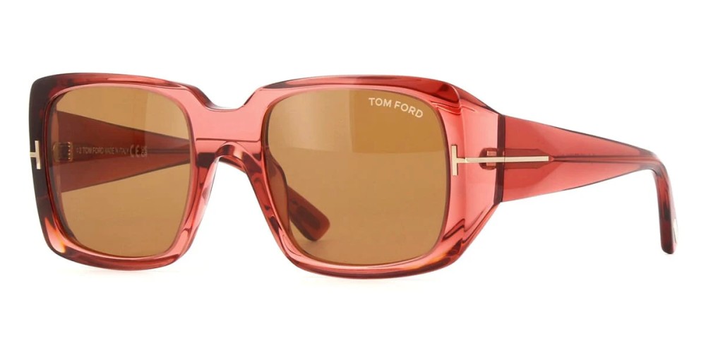 Tom Ford FT1035 RYDER-02 - 72E - 51 Napszemüvegek Rózsaszín Szögletes