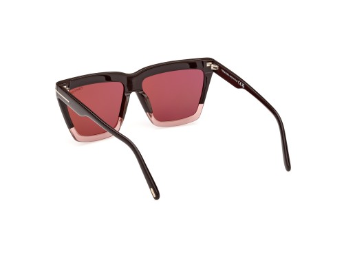 Tom Ford FT1110 EDEN - 50Z - 56 Napszemüvegek Barna, Rózsaszín Szögletes