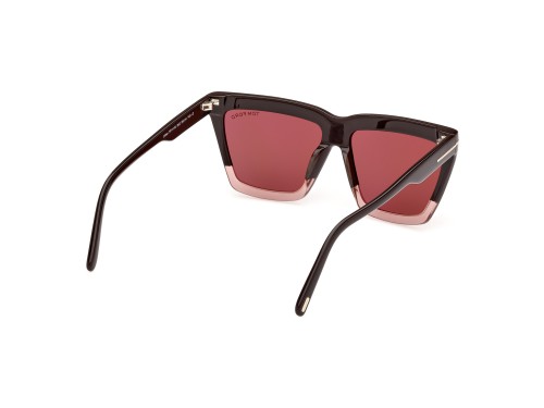 Tom Ford FT1110 EDEN - 50Z - 56 Napszemüvegek Barna, Rózsaszín Szögletes