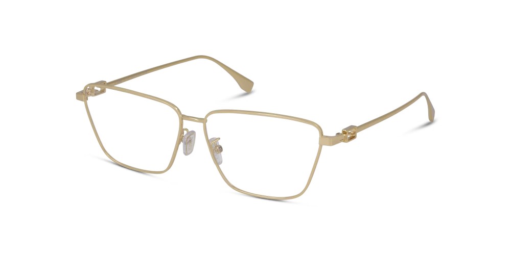 Fendi FE50071U - 030 - 57 Optikai keretek Arany Szögletes