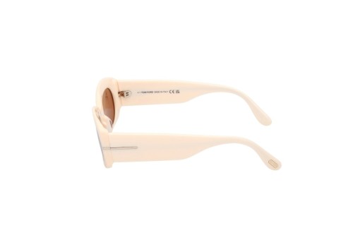 Tom Ford FT1187-F CIELLE - 25E - 54 Napszemüvegek Bézs Ovális