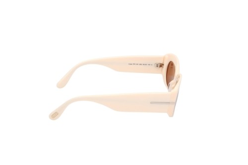 Tom Ford FT1187-F CIELLE - 25E - 54 Napszemüvegek Bézs Ovális