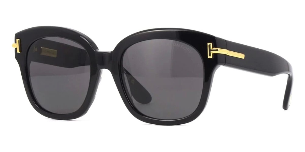Tom Ford FT1235 ICON COLLECTION - 01A - 55 Napszemüvegek Fekete Pillow (Lekerekített)