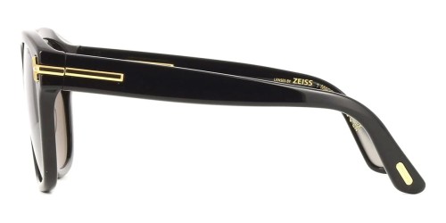 Tom Ford FT1236 ICON COLLECTION - 01A - 58 Napszemüvegek Fekete Szögletes