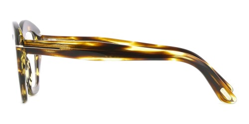 Tom Ford TF6044-B - 055 - 54 - KÉK-IBOLYA FÉNYT SZŰRŐ LENCSÉKKEL Optikai keretek Havanna Cat Eye (Macskaszem)