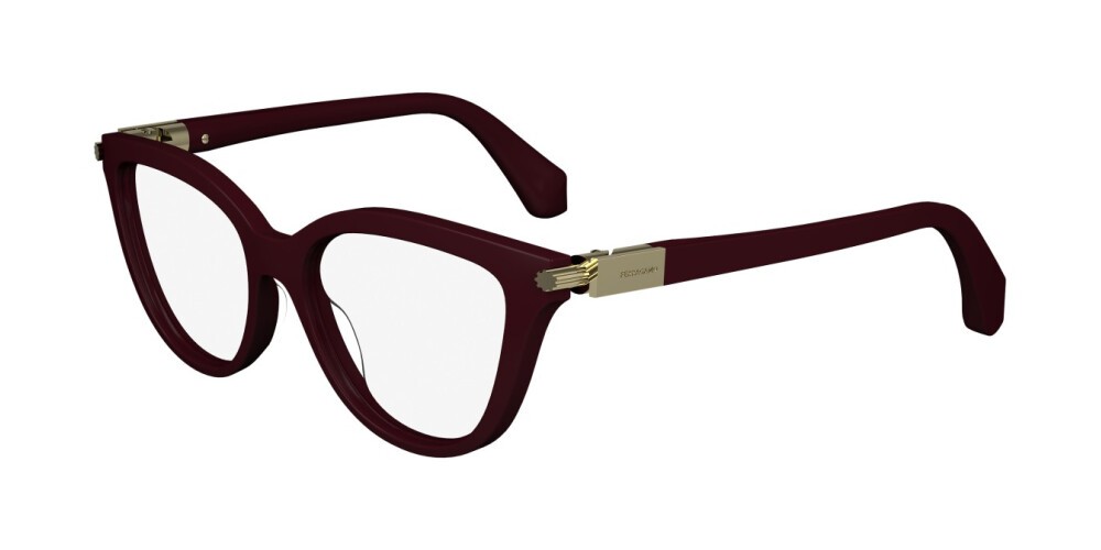 Salvatore Ferragamo SF2974 - 601 - 52 Optikai keretek Bordó Cat Eye (Macskaszem)