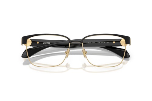 VERSACE VE1306 - ​1436 - ​57 Optikai keretek Arany,Fekete Szögletes