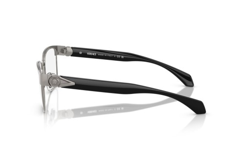 VERSACE VE1306 - ​1262 - ​57 Optikai keretek Ezüst,Fekete Szögletes