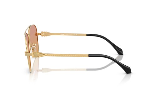 VERSACE VE2283 - ​1002EL - ​61 Napszemüvegek Arany, Fekete Pilóta (Aviator)