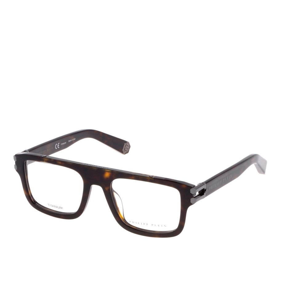 Philipp Plein VPP021 LIGHT FIGHTER - 0722 - 53 Optikai keretek Dark Havanna Szögletes