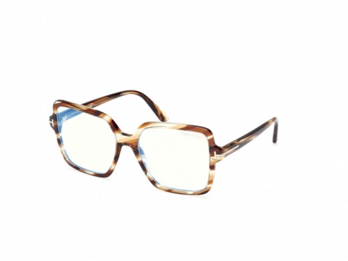 Tom Ford - Optikai keretek - TF6063-B - 055 - 56 - KÉK-IBOLYA FÉNYT SZŰRŐ LENCSÉKKEL