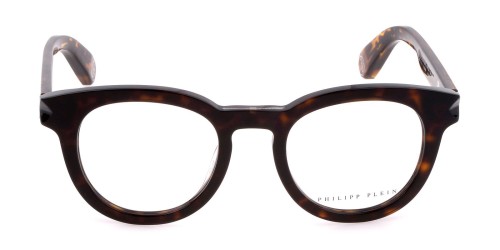 Philipp Plein VPP024V VIBE REFLECTION ROME - 722Y - 49 Optikai keretek Dark Havanna Kerek