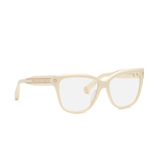 Philipp Plein VPP051 FLYING BUTTERFLY - 03GF - 55 Optikai keretek Fehér Cat Eye (Macskaszem)