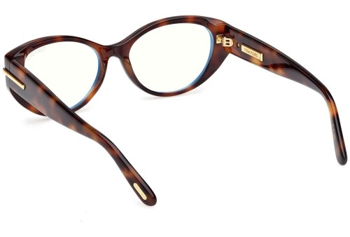 Tom Ford TF6031-F-B ICON COLLECTION - 053 - 54 Optikai keretek Havanna Cat Eye (Macskaszem)