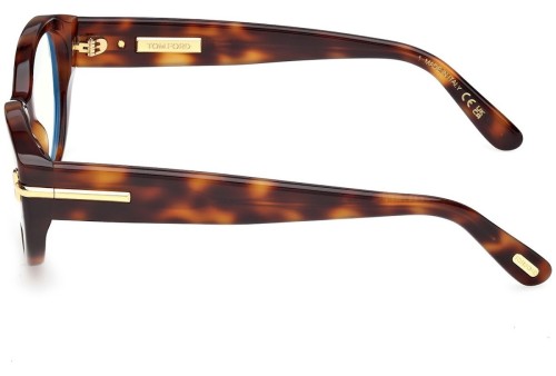 Tom Ford TF6031-F-B ICON COLLECTION - 053 - 54 Optikai keretek Havanna Cat Eye (Macskaszem)