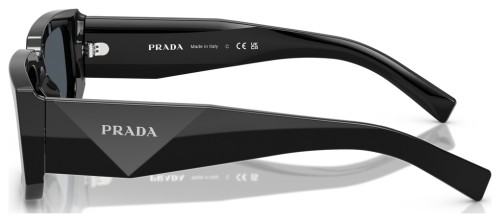 PRADA PR 06YS - 16K2K1 - 53 Napszemüvegek Fekete Szögletes