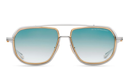 Dita INTRACRAFT DTS165-A TITANIUM - 03 - 59 Napszemüvegek Arany, Ezüst Pilóta (Aviator)