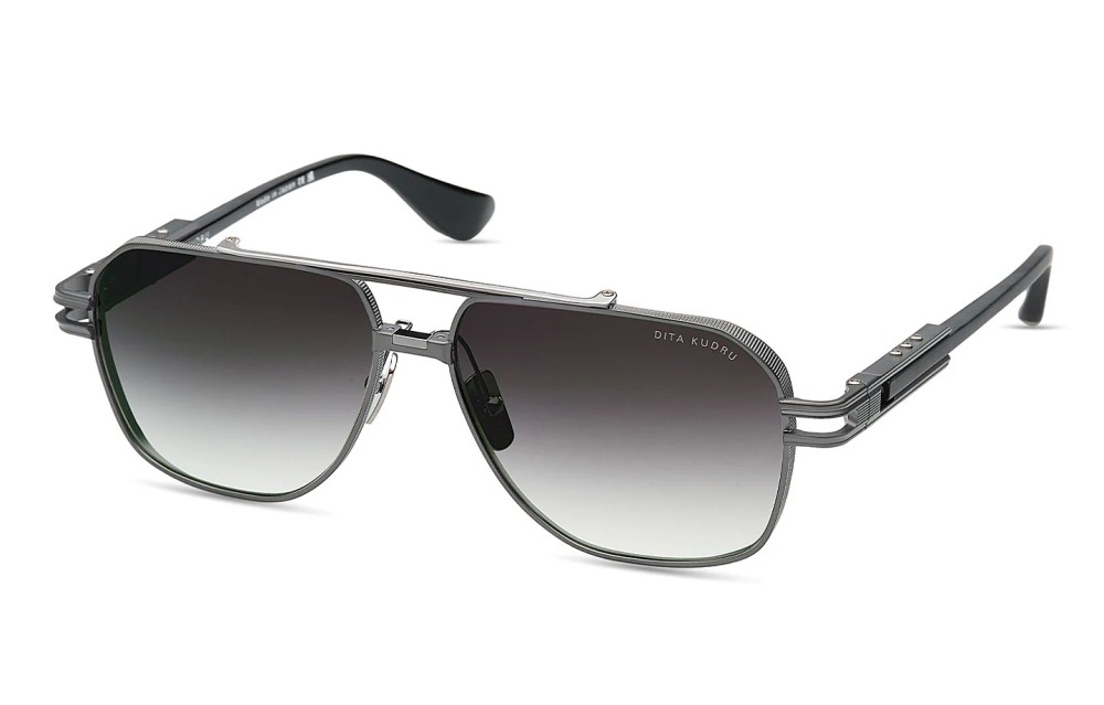 Dita KUDRU DTS436-A - 02 - 61 Napszemüvegek Fekete Pilóta (Aviator)