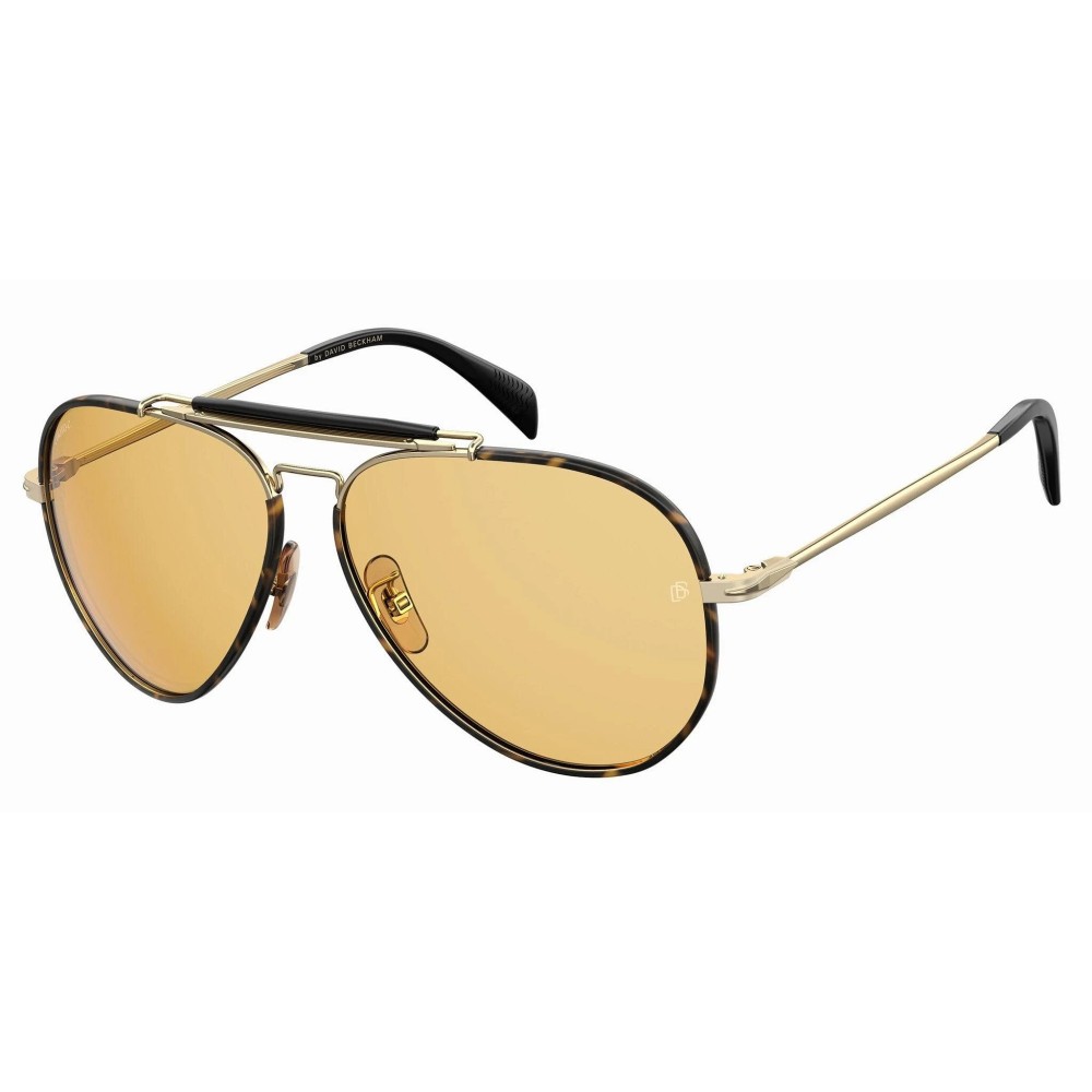 David Beckham DB 7003/S - J5G - 61 Napszemüvegek Arany, Dark Havanna Pilóta (Aviator)