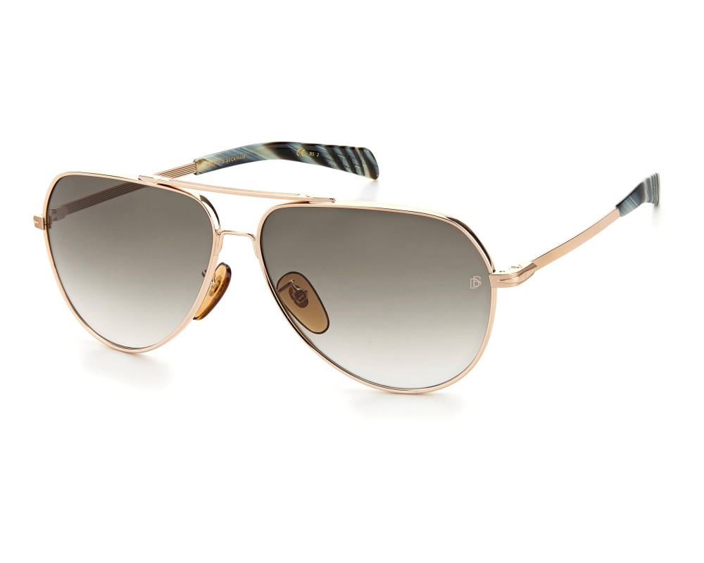David Beckham DB 7031/S - F6W9K - 60 Napszemüvegek Arany Pilóta (Aviator)