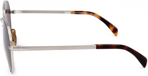 David Beckham DB 7037/G/S - 8JD - 61 Napszemüvegek Ezüst, Havanna Pilóta (Aviator)