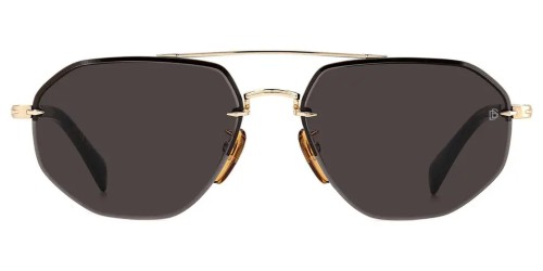 David Beckham DB 1101/G/S - J5GIR - 61 Napszemüvegek Arany, Dark Havanna Pilóta (Aviator)